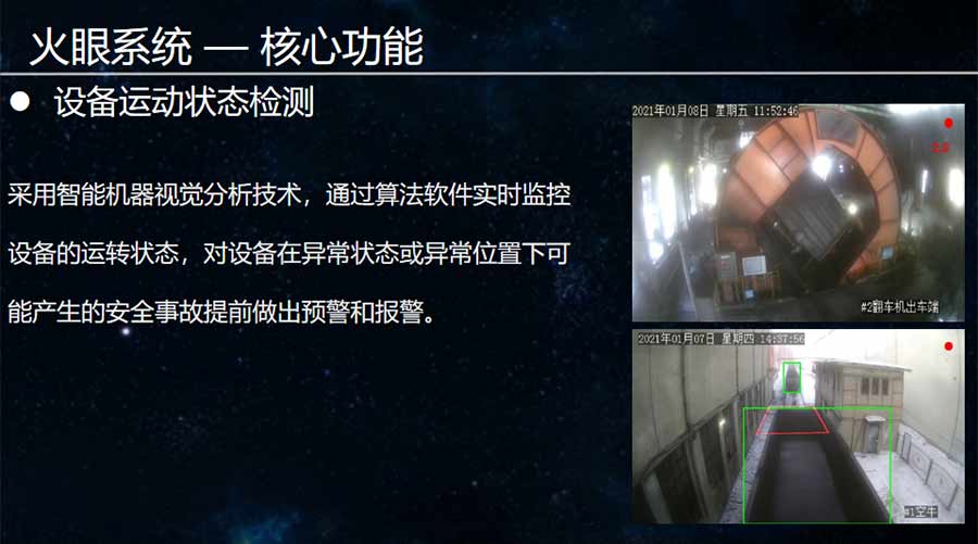 火眼系統(tǒng)設備運動狀態(tài)檢測