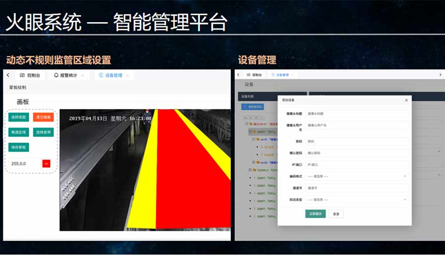 火眼系統(tǒng)動態(tài)不規(guī)則監(jiān)管區(qū)域設置
