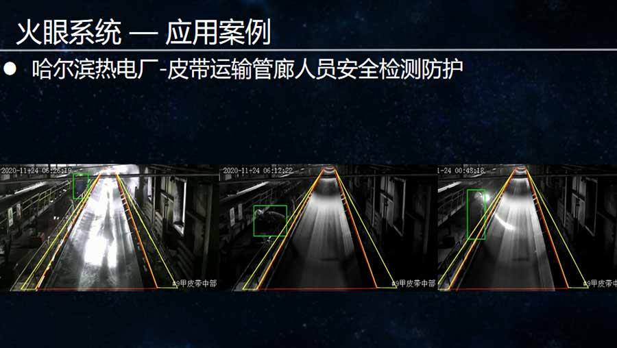 火眼系統(tǒng)—皮帶運輸管廊人員安全檢測防護